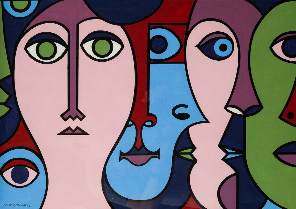 Faces in the Crowd, Jo David Stockwell, 2000